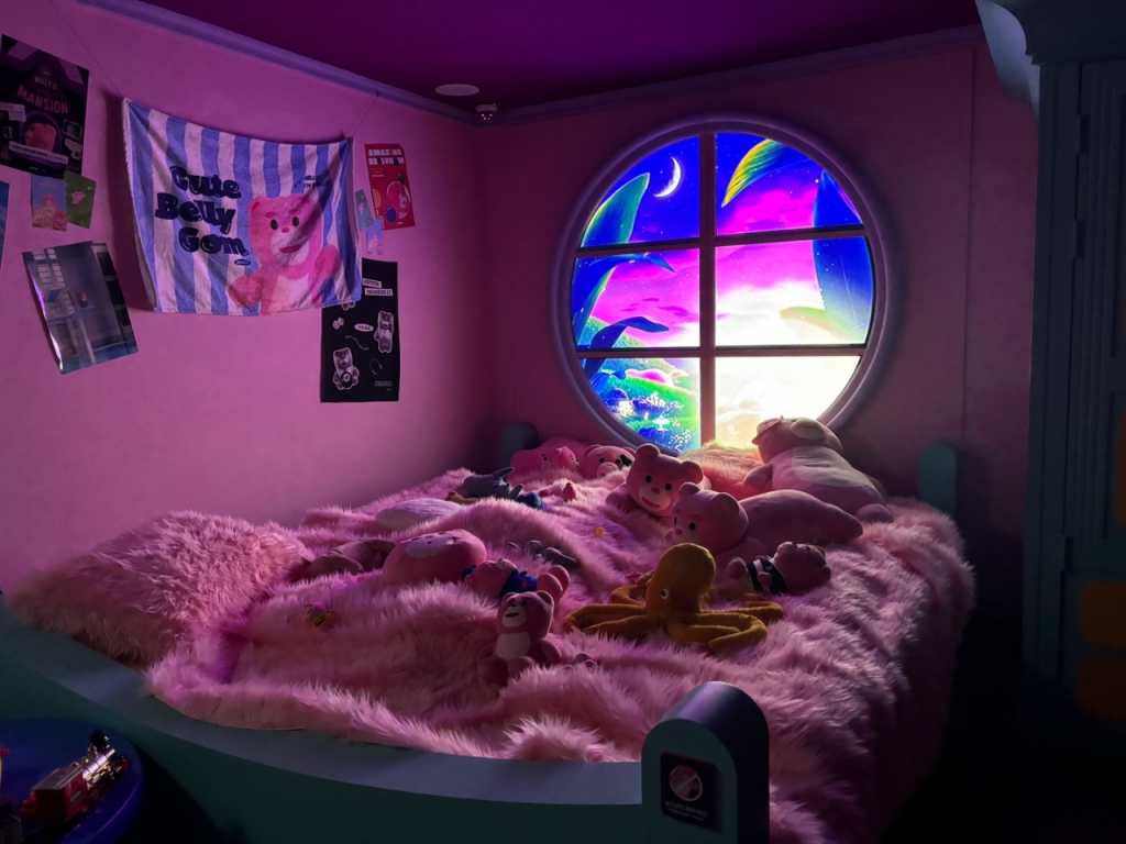 잠실 롯데월드 어드벤처 '벨리곰 미스터리 맨션'. /사진=하수민기자 