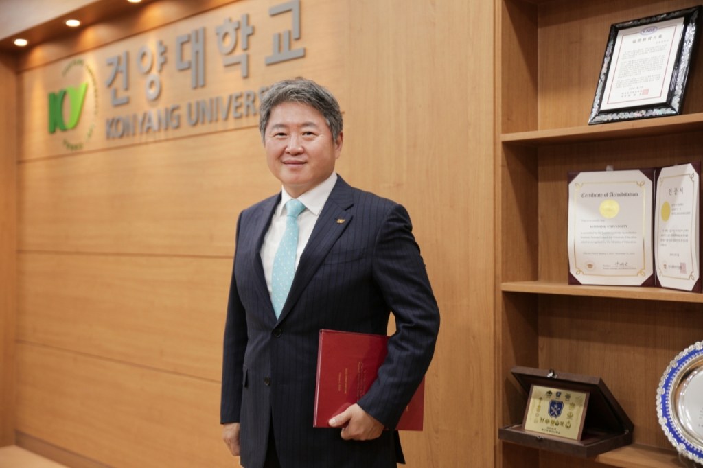 김용하 건양대 총장./사진제공=건양대