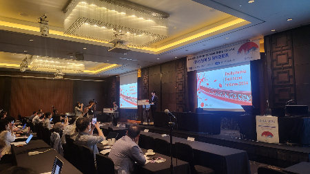 안지현 한국지질·동맥경화학회 홍보이사가 26일 국내 이상지질혈증 유병률 및 관리실태를 분석한 '2024 이상지질혈증 팩트시트' 결과를 발표하고 있다./사진=박정렬 기자