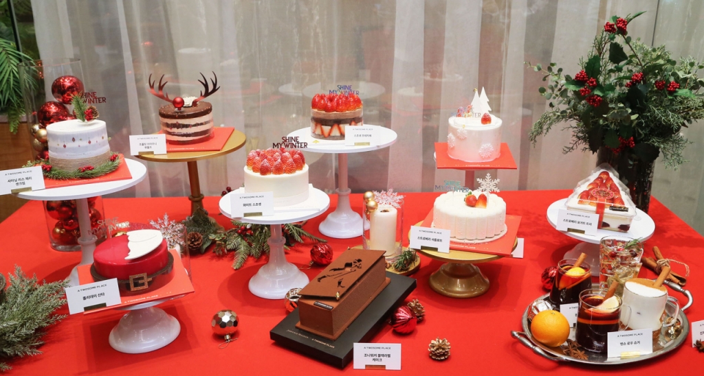 투썸플레이스 2024 홀리데이 시즌 신제품./사진=투썸플레이스