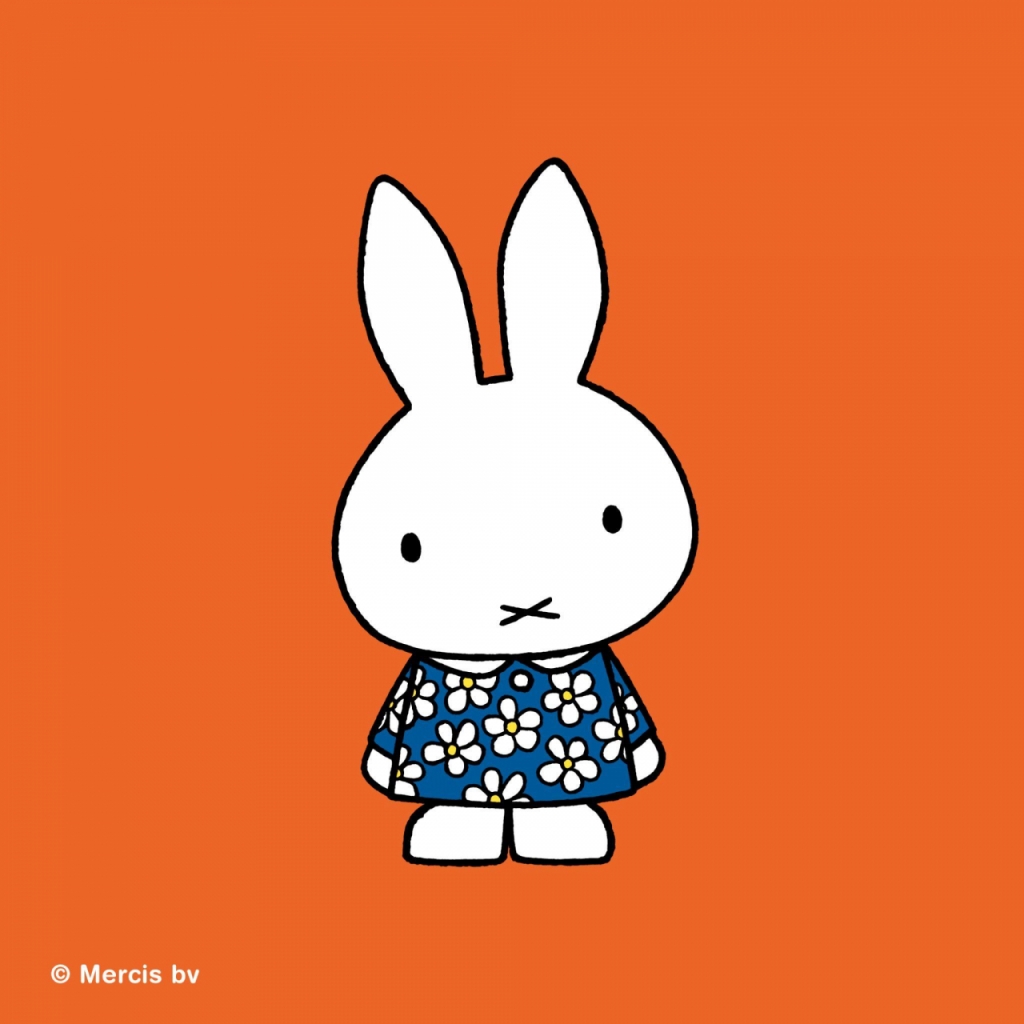 단순하고 친근한 이미지의 작은 토끼 '미피' /사진=(주)피플리