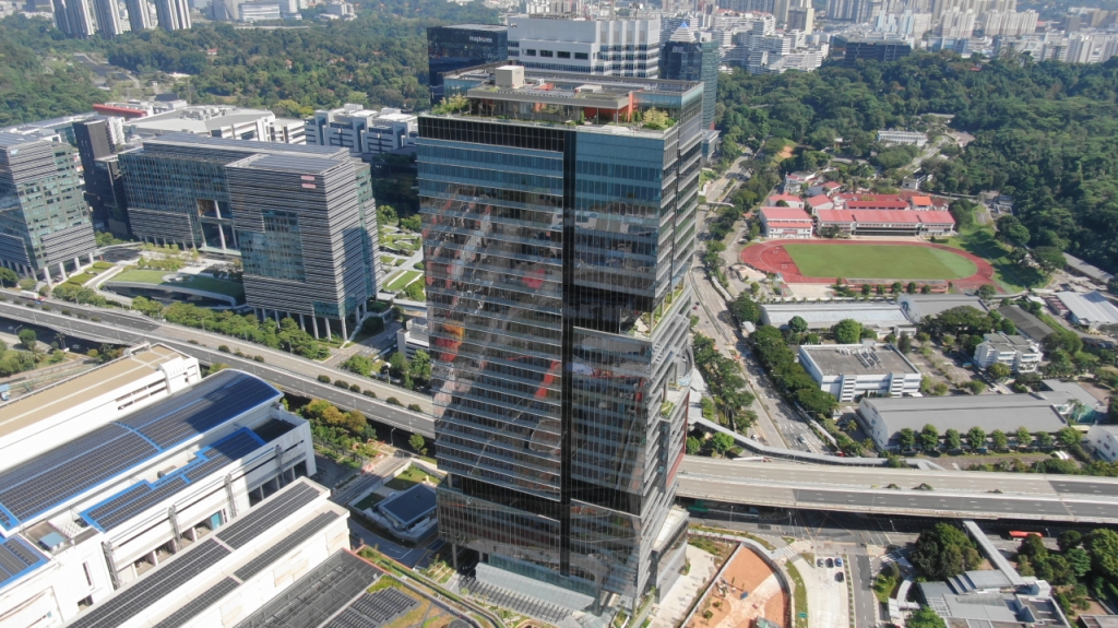 싱가포르 라브라도 타워 전경/사진=현대건설