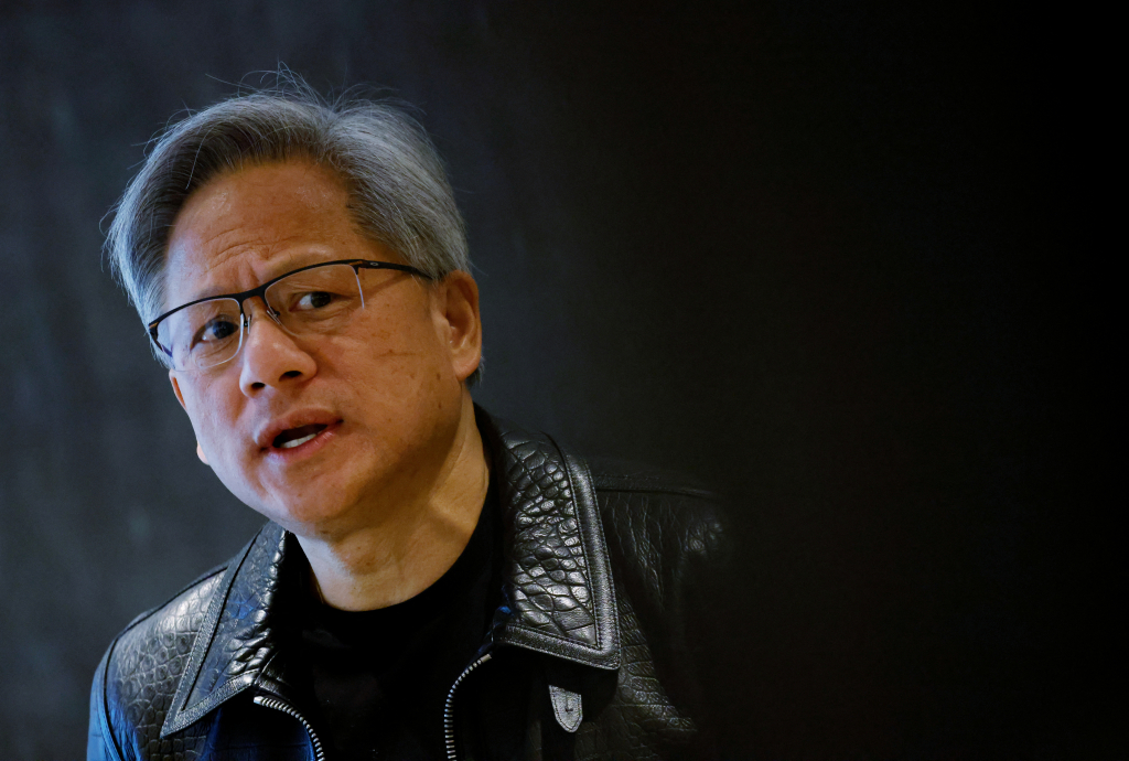 젠슨 황 엔비디아 최고경영자(CEO)가 지난해 12월6일 싱가포르에서 열린 미디어 라운드 테이블 미팅에 참석해 발언하고 있다. /사진: 로이터=뉴스1. /사진=(싱가포르 로이터=뉴스1) 정지윤 기자