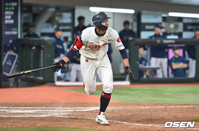 롯데 시절 김민석.