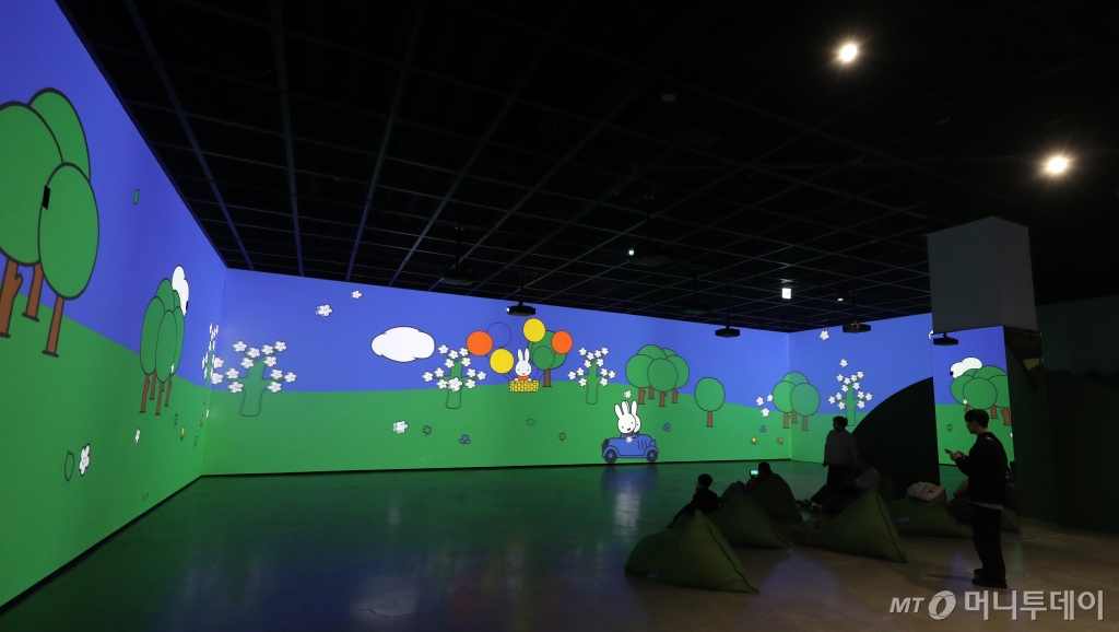 서울 종로구 인사센트럴뮤지엄에서 진행중인 '미피와 마법우체통' 전시회. /사진=이기범 기자 leekb@