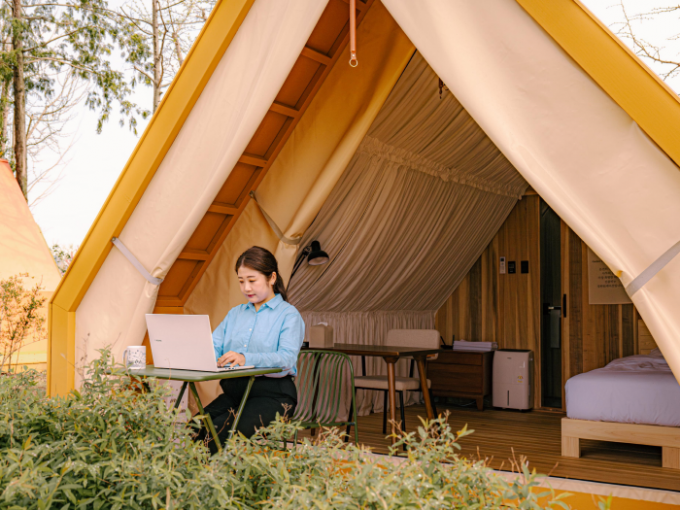 ▲전남 순천시 정원워케이션 ‘캐빈하우스’ 모습/사진제공=순천시