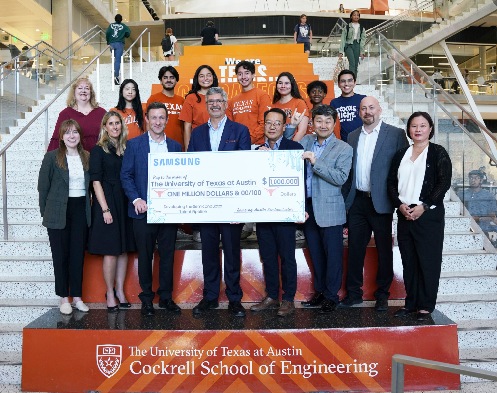 美 UT오스틴에 100만달러 또 기부…삼성전자, 반도체 인력 키운다 - 머니투데이