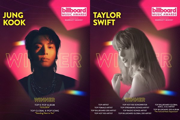 / 사진=빌보드 뮤직 어워즈(Billboard Music Awards) X(엑스)