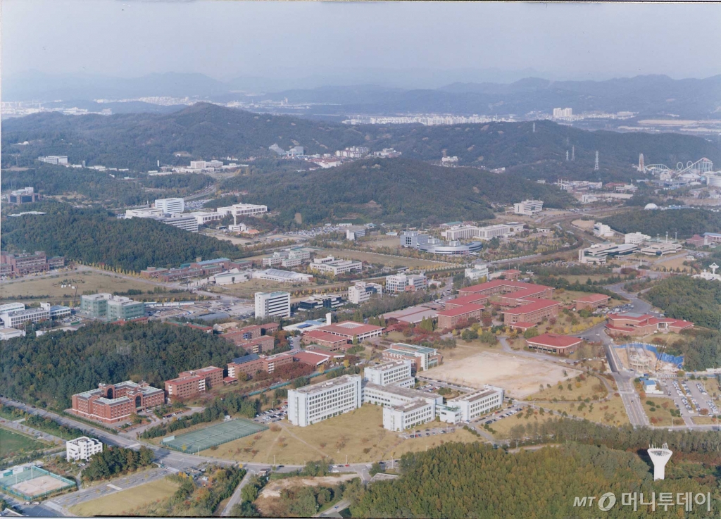 출연연이 밀집해 있는 대전 대덕연구개발특구 전경/사진=미래부