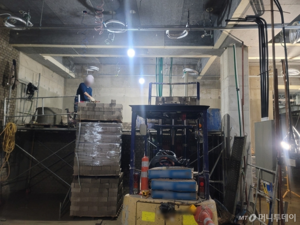 건설현장에서 현장 관리 일용직으로 8년째 근무 중인 프리터족 이모씨(34)가 2022년 근무했던 인천 검단동의 건설 현장. /사진제공=본인