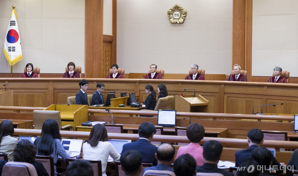 2019년 4월 11일 헌법재판소가 낙태죄 조항에 대해 헌법불합치 결정을 내렸다. /사진=홍봉진 기자