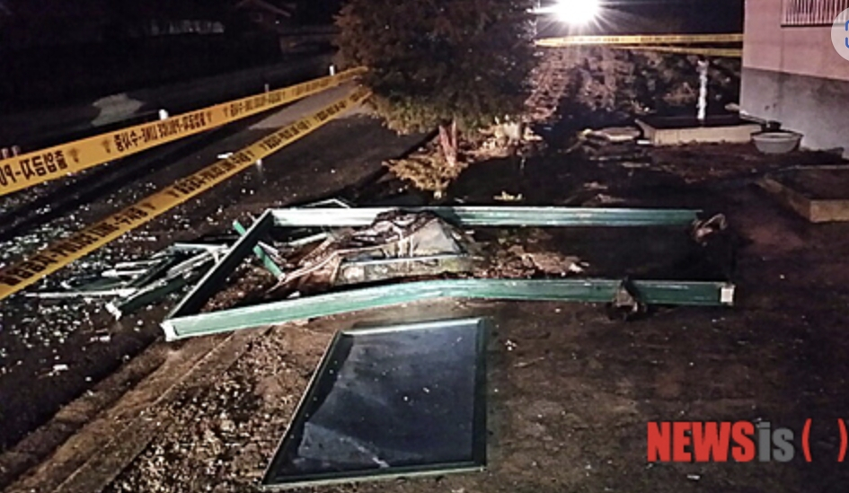 전소된 주택/사진=뉴시스