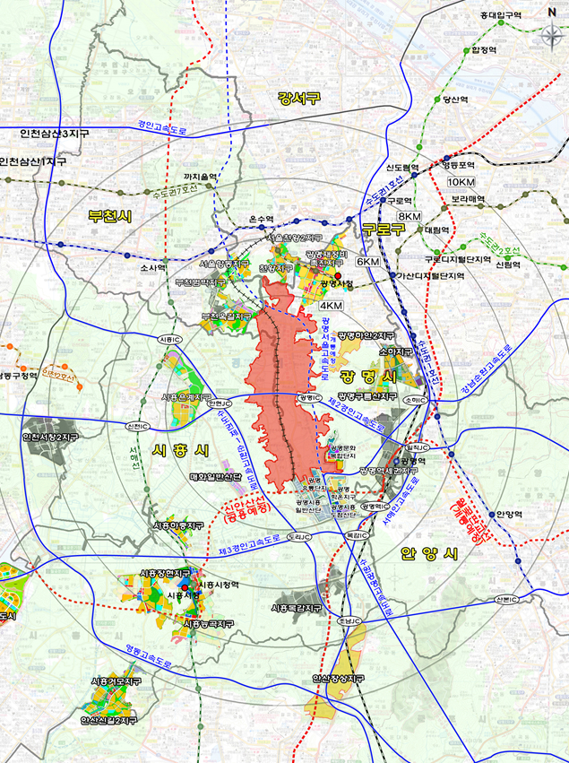광명시흥 지구 위치도/사진=국토교통부