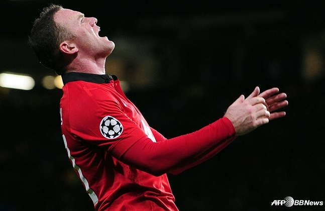 맨체스터 유나이티드 시절 웨인 루니. /AFPBBNews=뉴스1