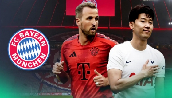 해리 케인(왼쪽)과 손흥민. /사진=영국 팀토크 갈무리