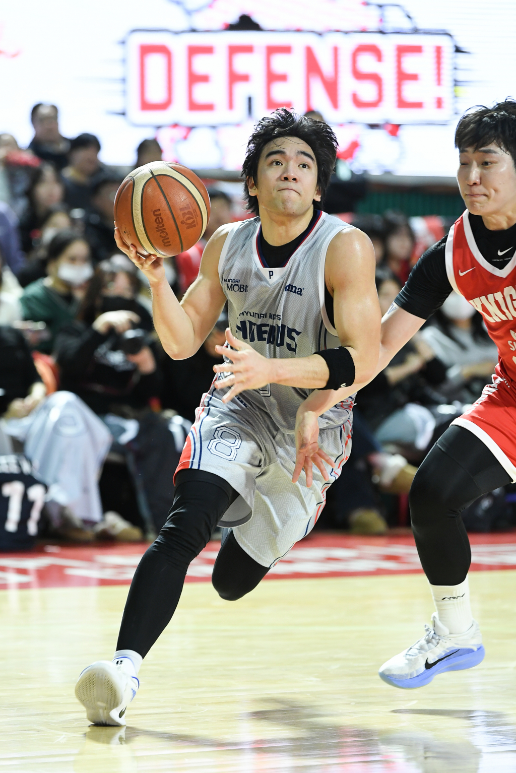 돌파하는 미구엘 안드레 옥존. /사진=KBL 제공