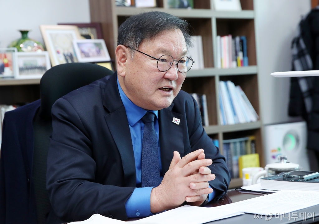 김태년 더불어민주당 의원 인터뷰 /사진=김휘선 기자 hwijpg@