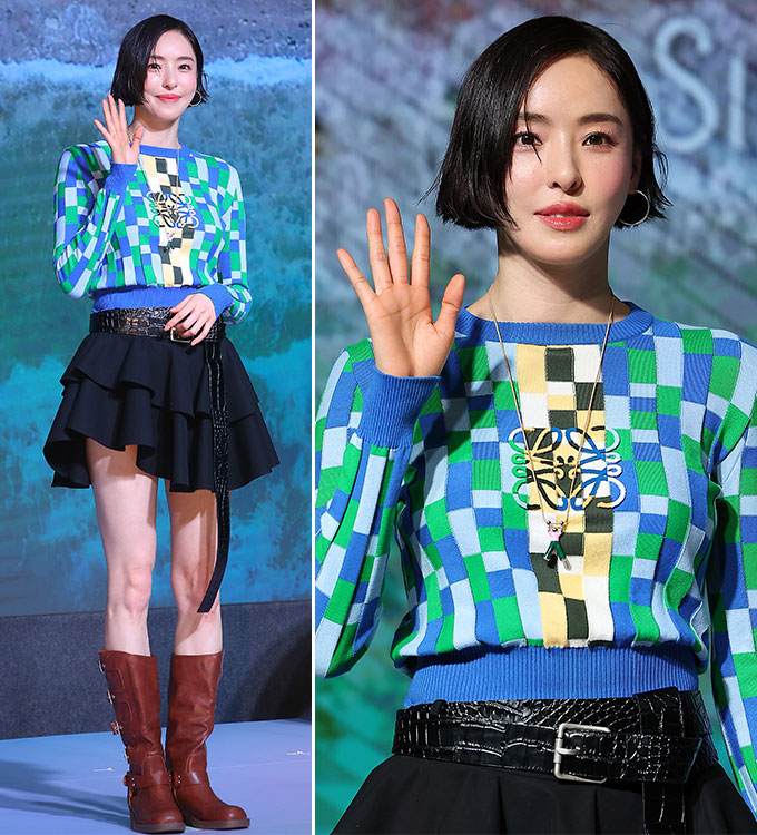 배우 이다희는 지난 8일 서울 마포구 호텔나루 서울 엠갤러리에서 열린 넷플릭스 오리지널 시리즈 '솔로지옥4' 제작발표회에 참석했다./사진=머니투데이 DB, 뉴스1