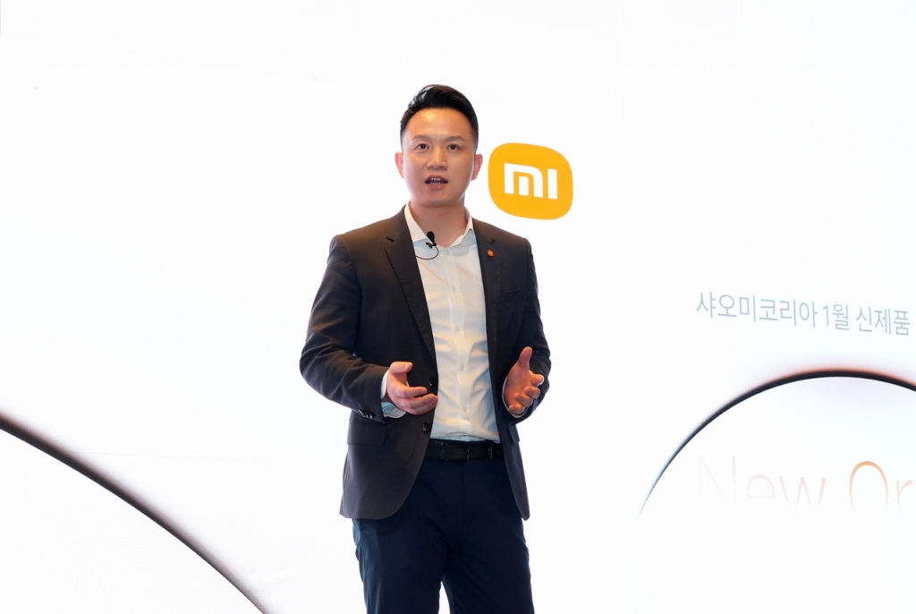 조니 우 Jony Wu 샤오미코리아 사장 발표사진 / 사진제공=샤오미코리아