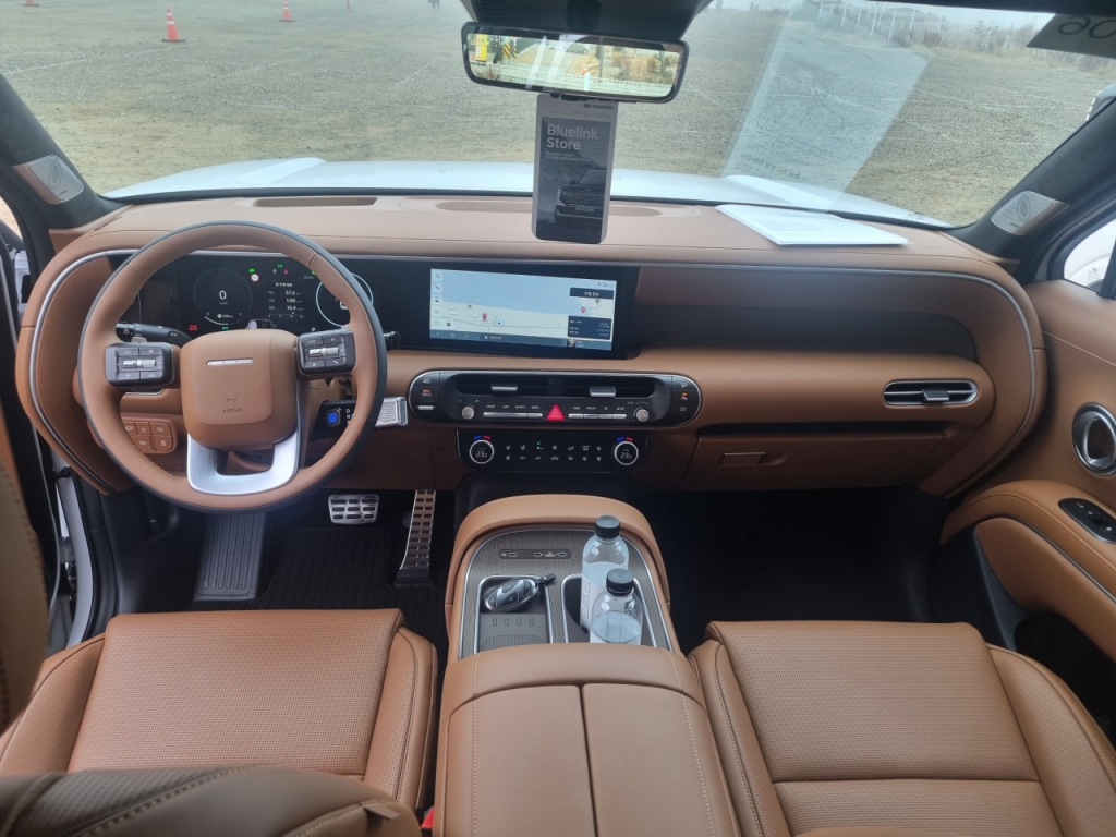 현대차 대형 SUV '디 올 뉴 팰리세이드' 2.5 가솔린 터보 7인승 모델. /사진=강주헌 기자