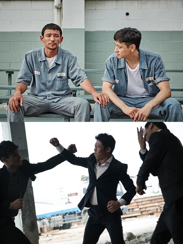 '베테랑2'(위), '럭키' 스틸 컷 / 사진=디즈니+