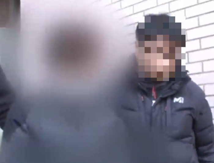 구치소로 호송되는 박씨. /사진=SBS '궁금한 이야기Y'