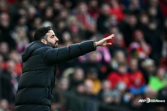 후벵 아모림 맨체스터 유나이티드 감독. /AFPBBNews=뉴스1