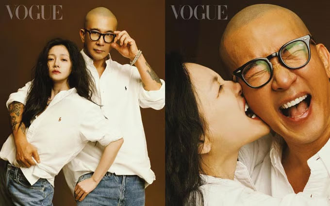 구준엽 쉬시위안 부부가 함께한 패션 매거진 '보그 타이완' 화보./사진=구준엽 인스타그램 