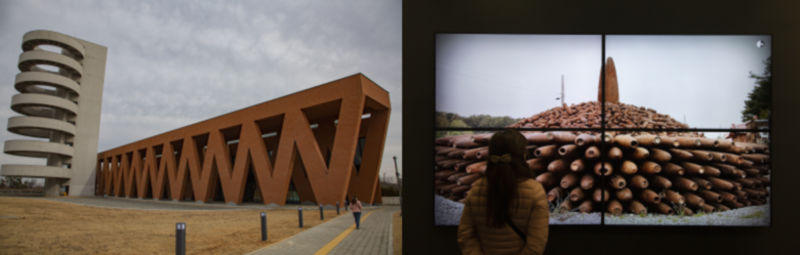  매향리평화기념관 건물 모습./사진제공=경기관광공사