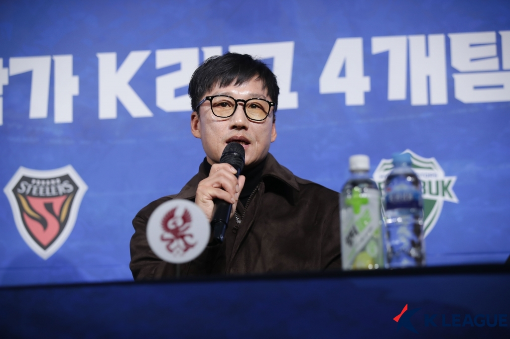 이정효 광주FC 감독. /사진=한국프로축구연맹 제공