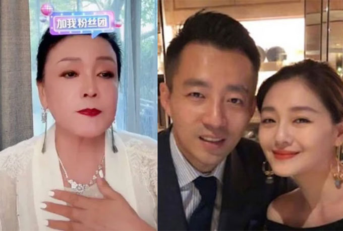 대만 배우 쉬시위안(서희제·오른쪽)이 지난 2일(현지시간) 갑작스럽게 사망한 가운데, 고인의 전 시어머니인 장란(왼쪽)이 고인의 유해를 이송한 전세기 비용을 아들 왕샤오페이(가운데)가 부담했다는 가짜뉴스가 담긴 영상에 '좋아요'를 눌렀다. 이후 장란과 그의 아들 왕샤오페이의 영상 SNS(소셜미디어) '더우인' 계정은 무기한 정지 처분을 받았다. /사진=장란 더우인, 웨이보
