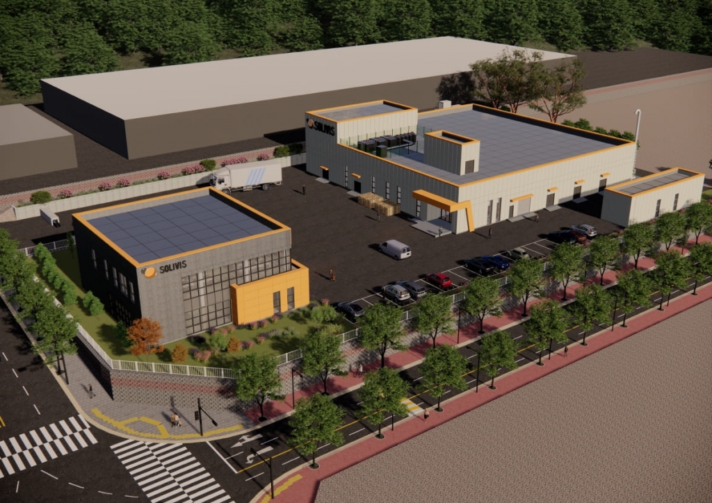 솔리비스 횡성공장 조감도 /사진제공=솔리비스