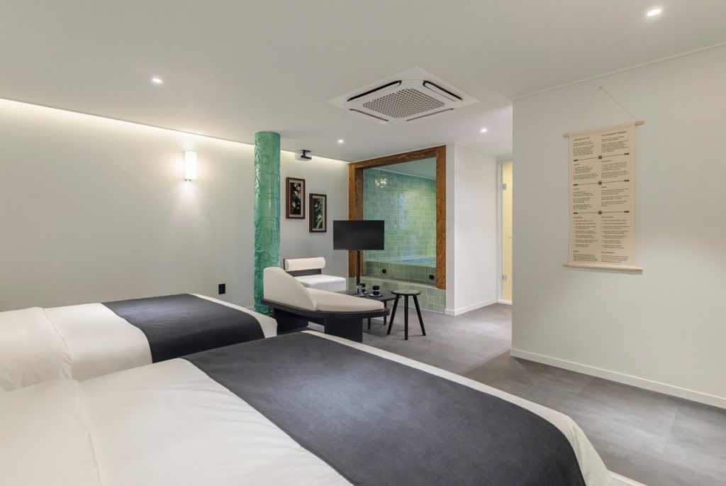 스페이스플래닝이 시공 총괄한 스테이 패스포트 신당 료칸./사진제공=스페이스플래닝