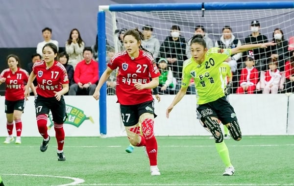 박하얀이 출연 중인 SBS '골 때리는 그녀들'./사진=SBS