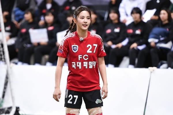 SBS '골 때리는 그녀들'의 박하얀./사진=SBS