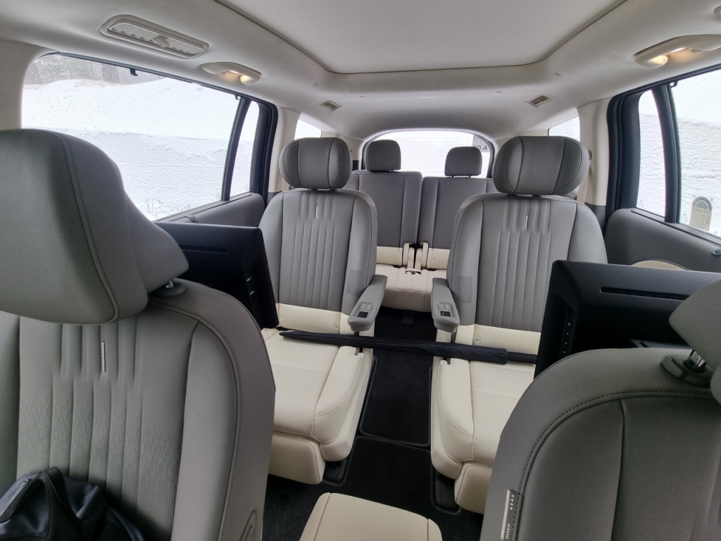 현대차 플래그십 전기 SUV '아이오닉 9'. /사진=강주헌 기자