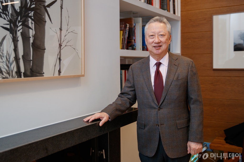 박용만 전 대한상공회의소 회장 인터뷰 /사진=이기범 기자 leekb@