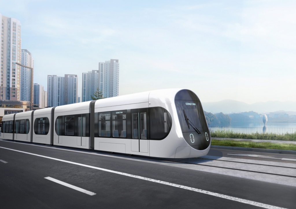동탄 트램 가상 이미지. /사진=화성시