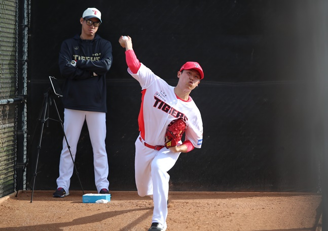 KIA 유승철. /사진=KIA 타이거즈 제공