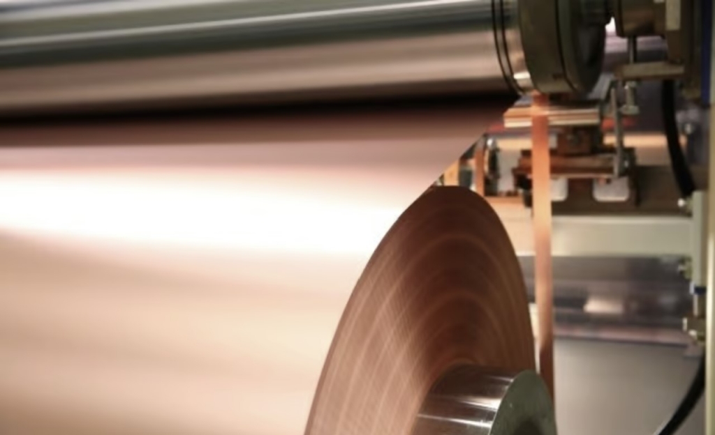 SK넥실리스가 생산한 동박 제품 /사진제공=SK넥실리스 