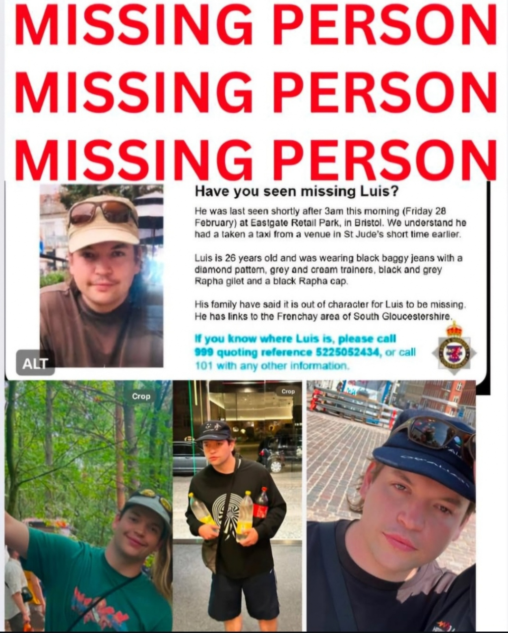 남동생의 실종 소식을 알린 루비애나 피오베사나. /사진=루비애나 피오베사나 개인 사회관계망서비스(SNS)