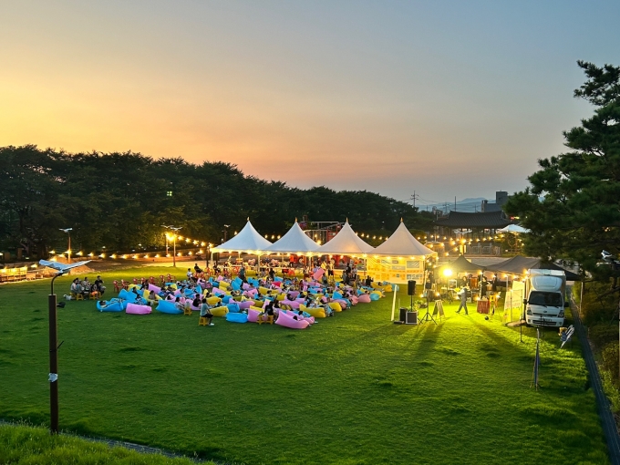 ▲구석구석 문화배달 현장 모습/사진제공=충북문화재단