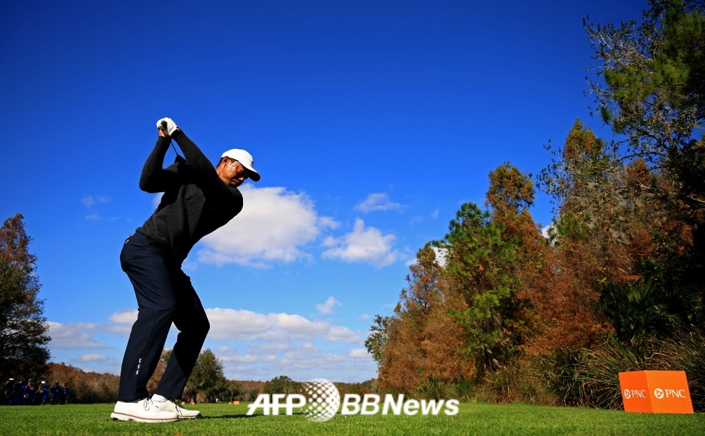 '골프 황제' 타이거 우즈. /AFPBBNews=뉴스1