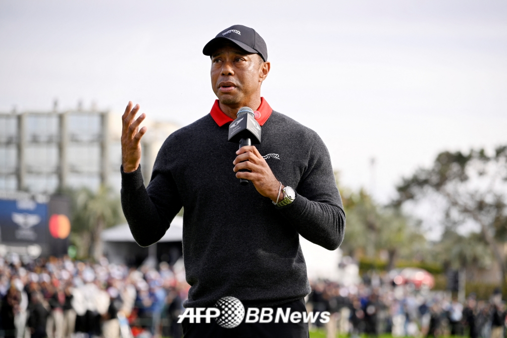 '골프 황제' 타이거 우즈. /AFPBBNews=뉴스1