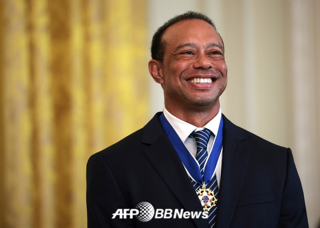 '골프 황제' 타이거 우즈. /AFPBBNews=뉴스1