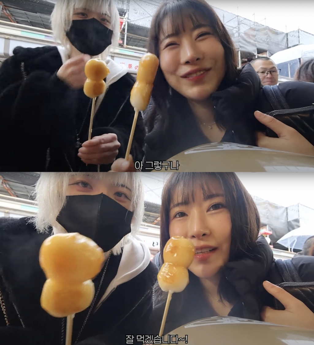 코미디언 이세영이 지난 12일 유튜브 채널 '영평티비'에 일본에서 '렌털 남자친구' 서비스를 체험하는 모습을 담은 영상을 올렸다. /사진=유튜브 채널 '영평티비'