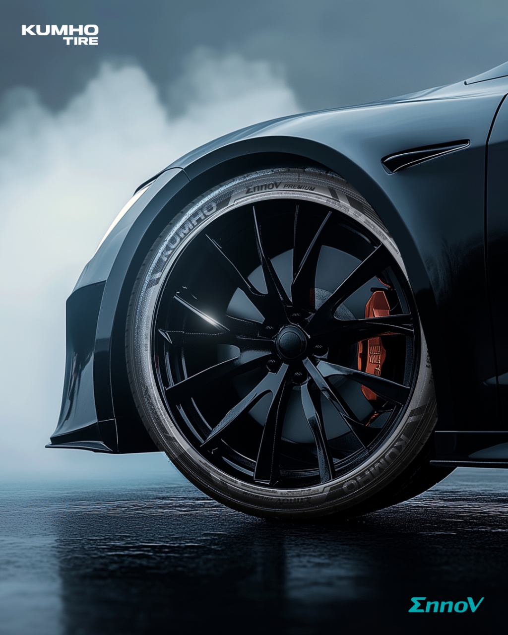 금호타이어 이노뷔 장착사진.사진제공=금호타이어