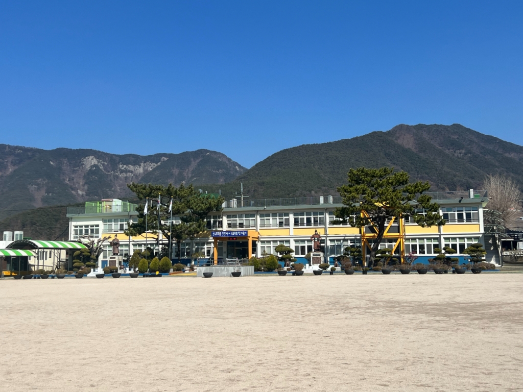17일 오전 경남 밀양시 산내면 산내초등학교 전경. /사진=민수정 기자.