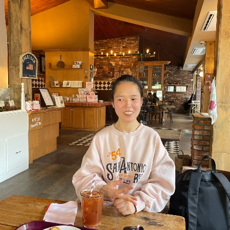 훈련을 마치고 기자와 인터뷰하는 선지원씨./사진=남형도 기자