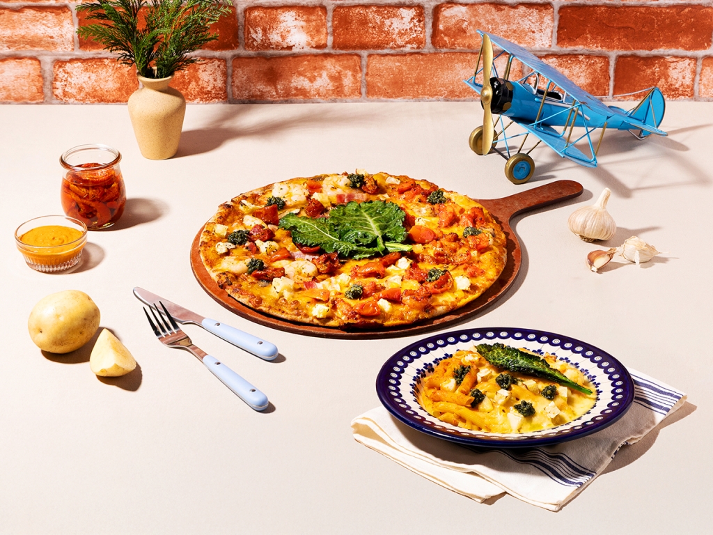 신메뉴 '나폴리 맛피자와 파스타'./사진제공=피자알볼로